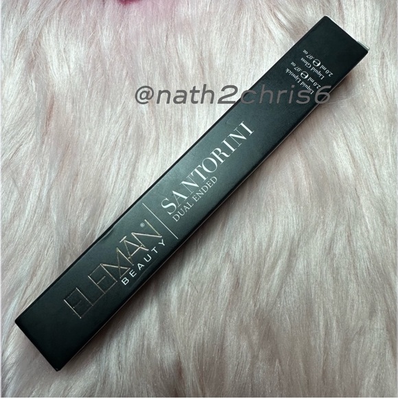 Eleman Beauty Santorini Dual Liquid Lipstick 2.0 ml x 2 Dusty Rose NIB - Picture 2 of 3